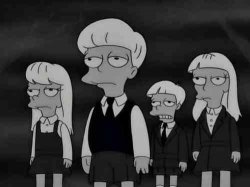 simpsons children of the damned Meme Template