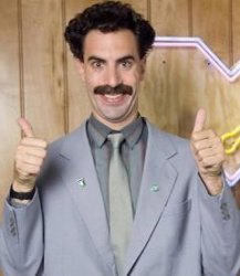 Borat Weighs In On Dress Meme Template