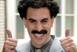 Borat Thumbs Up Excited Meme Template