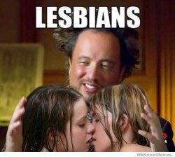 lesbians aliens Meme Template