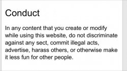 Terms of use: No advertising Meme Template