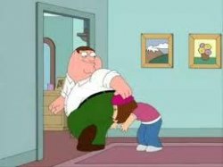 Peter farting on meg Meme Template