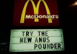 McDonald's Anus Pounder Meme Template