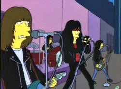 Simpsons - Ramones Happy Birthday Meme Template
