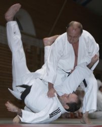 Putin judo Meme Template