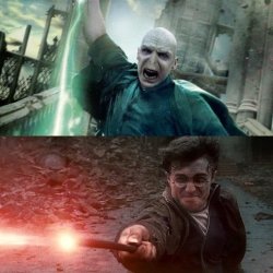 Harry Potter Voldemort Duel Meme Generator - Imgflip