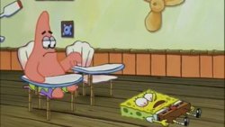 SpongeBob Down Meme Template