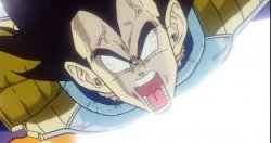 Vegeta rage namek saga Meme Template