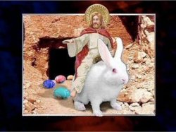Easter Bunny Jesus Meme Template