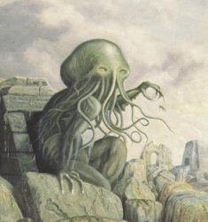 Cthulhu ohai Meme Template