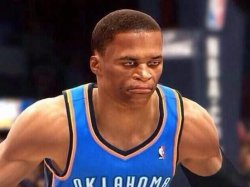 Westbrook NBA Live Meme Template