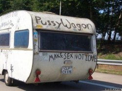 Pussy Wagon Trailer Meme Template