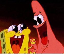 Spongebob and Patrick Meme Template