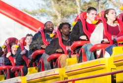 Surprised Roller Coaster Guy Meme Template