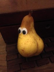 Kardashian Pear Meme Template
