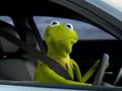 Kermit Driving Meme Template