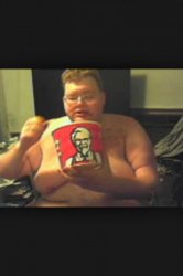 Fat guy chicken Meme Template