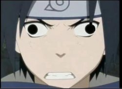 Sasuke's pissed derp face Meme Template