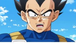 Surprised Vegita Meme Template