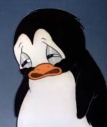 crying penguin Meme Template