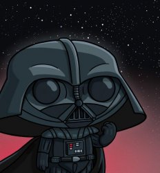 Stewie as Vader Meme Template