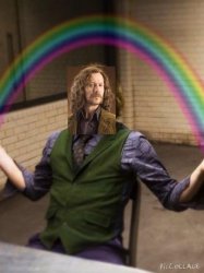Sirius Black Rainbow Hands Meme Template