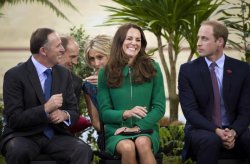 John Key Making Kate Blush Meme Template