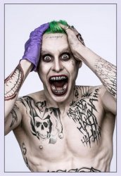 Jared Leto Joker Meme Template