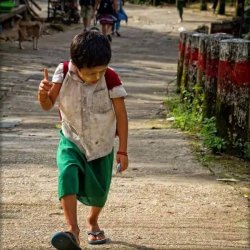 Third World Kid's Dream Myanmar Burmese Meme Template