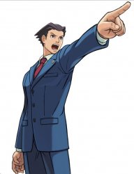 Ace Attorney Meme Template
