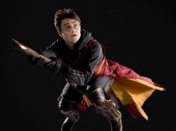 Flying Quidditch Potter Meme Template