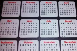 Calendar Meme Template