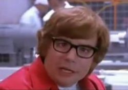 Austin Powers Cross eyed Meme Template