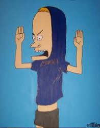 Great Cornholio Meme Template