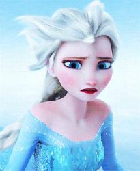 When Elsa doesn't have her phone Meme Template