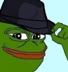 pepe tipping his hat Meme Template