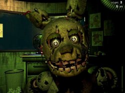 Creepy Guy Springtrap Meme Template