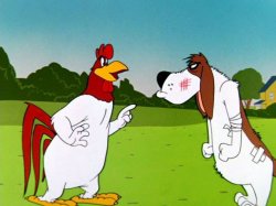 foghorn leghorn Meme Template