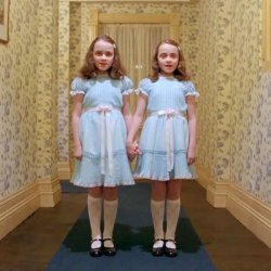 Twins from The Shining Meme Template