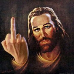 jesus hates you Meme Template
