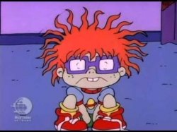 Sad Chuckie Rugrats Meme Template