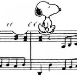 Snoopy music Meme Template