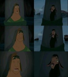 Emperor's New Groove Waterfall  Meme Template