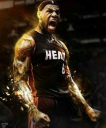 Lebron super saiyon 3 Meme Template