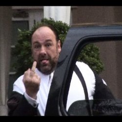 Tony soprano finger Meme Template