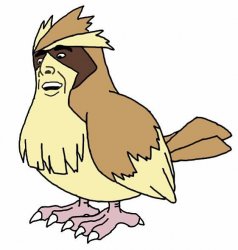 Handsome Pidgey Meme Template