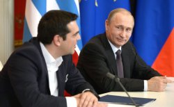 putin-tsipras Meme Template