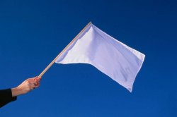 White flag Meme Template