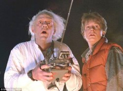 Doc Brown surprised  Meme Template