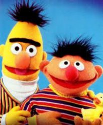 Bert and Ernie Meme Template